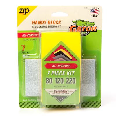 Gator  Zip Handy Block Detail Sand Kit | Lowe's