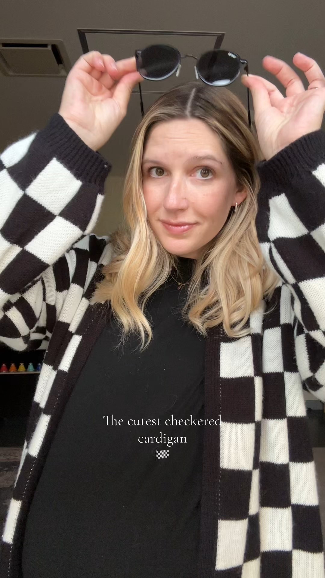 The cutest checkered cardigan 

#LTKFindsUnder50 #LTKBump