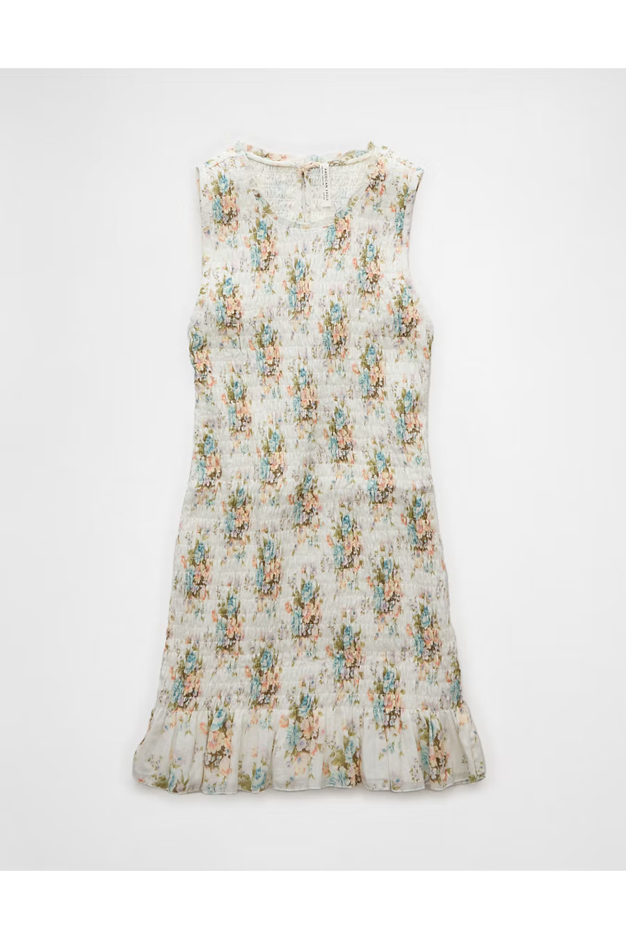 AE Smocked Bodycon Mini Dress Women's Multi L | American Eagle Outfitters (US & CA)