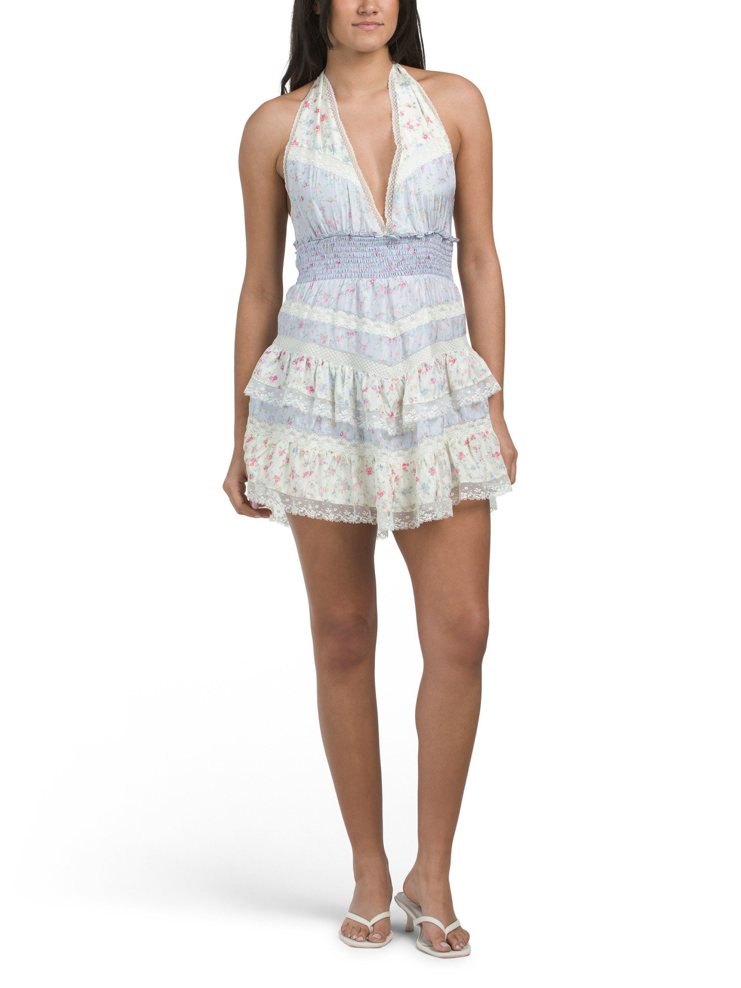 Made In Australia Silk Blend Prim Mini Dress | TJ Maxx