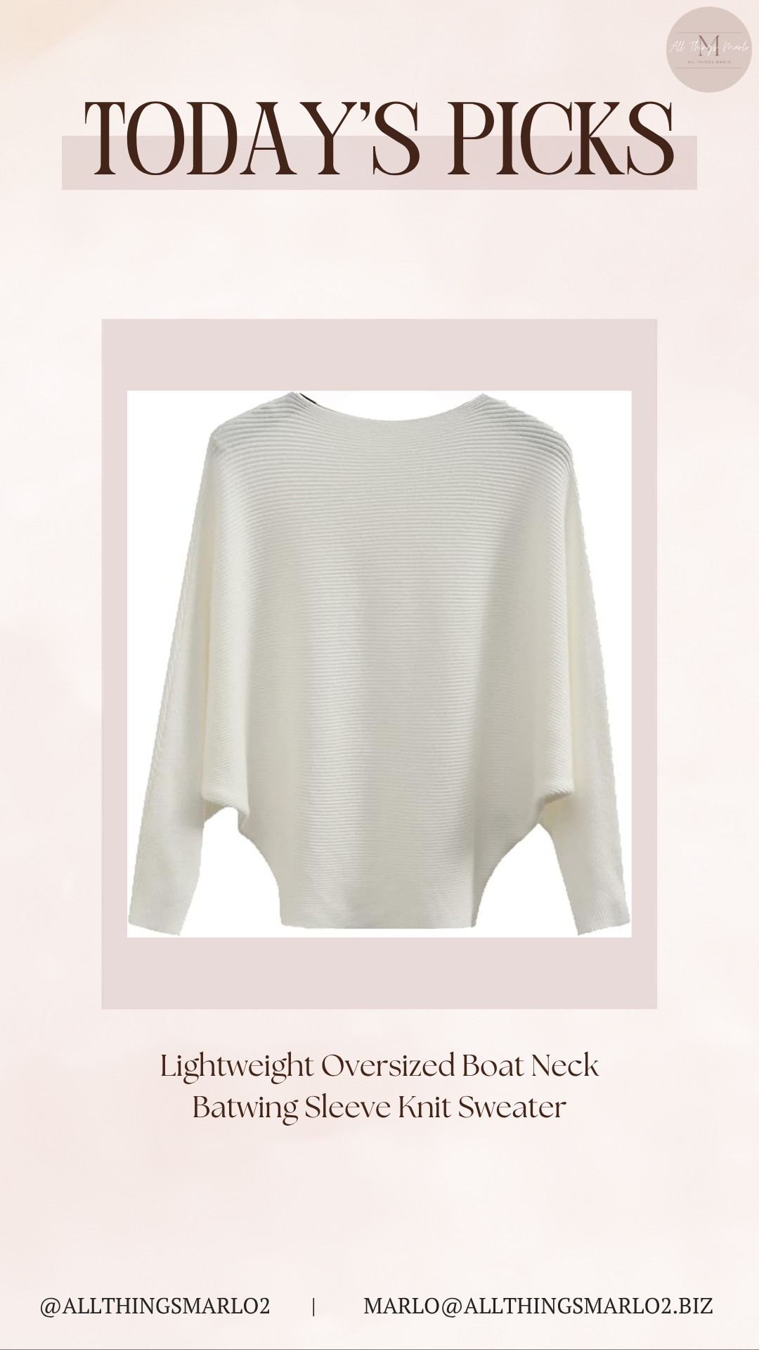 Lightweight Oversized Boat Neck Batwing Sleeve Knit Sweater 

 #LTKSeasonal #LTKWorkwear #LTKTravel