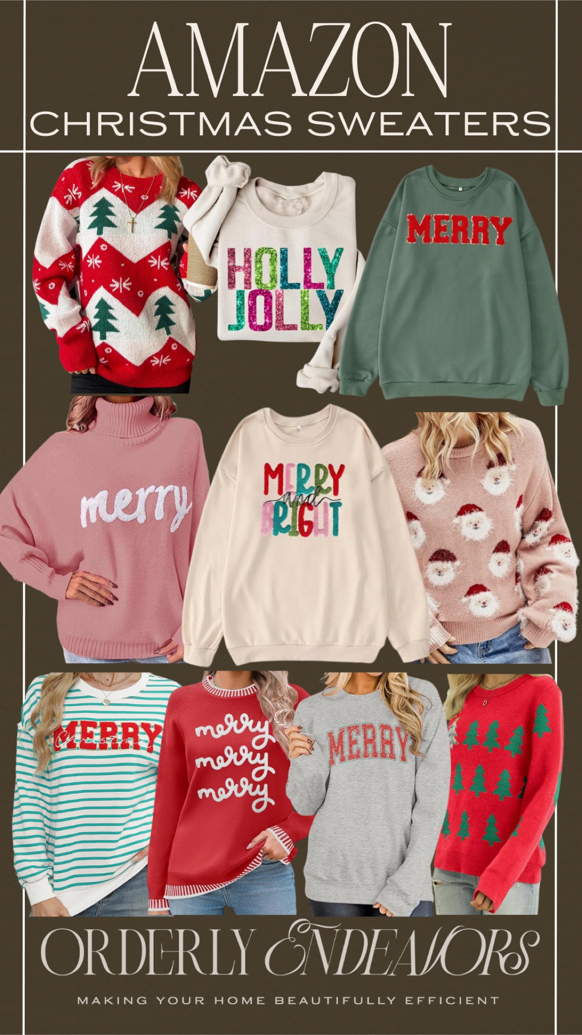 I love these holiday sweater from Amazon!

Christmas sweater, Christmas, holiday sweater

#LTKStyleTip #LTKHoliday #LTKFindsUnder50