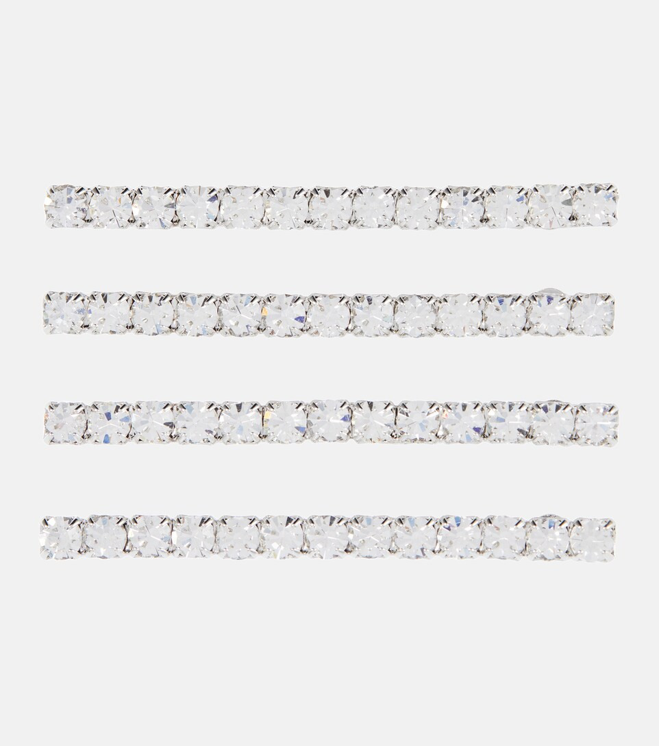 Gwen set of four embellished barrettes | Mytheresa (US/CA)