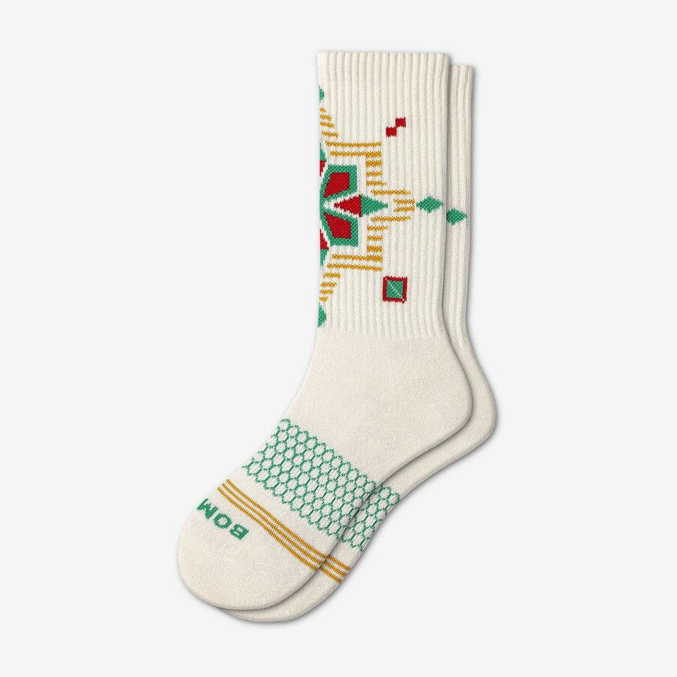 Men's Snowflake Calf Socks | Bombas