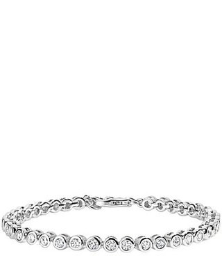 Electric Picks Mini Jewel Line Bracelet - Silver | Dillard's