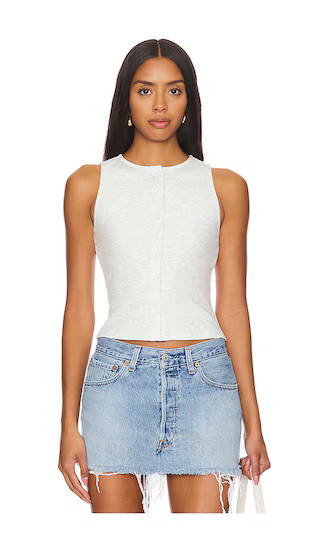 Paula Top in Grey | Revolve Clothing (Global)