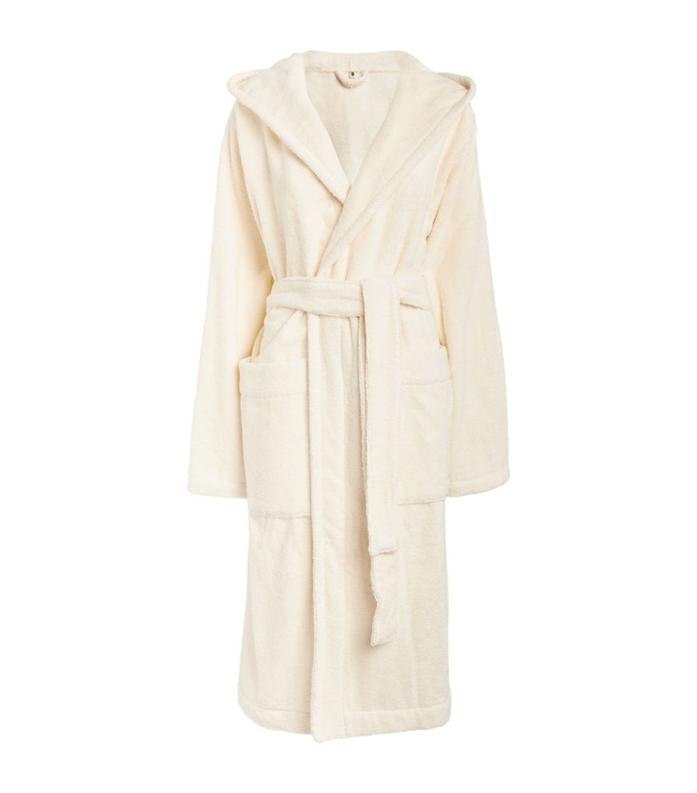 Organic Cotton Hooded Bathrobe | Harrods