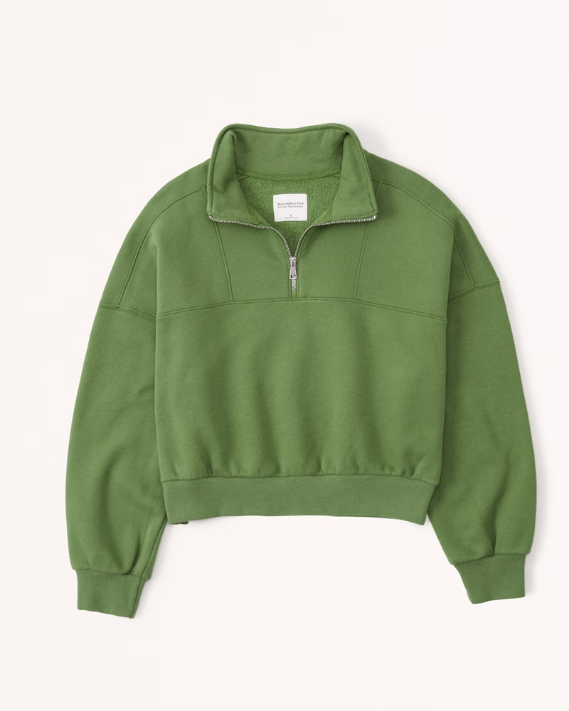Essential Mini Sunday Half-Zip | Abercrombie & Fitch (US)