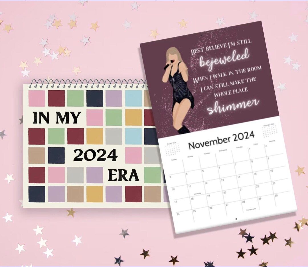2024 Taylor Eras Calendar Taylor Christmas/new Years - Etsy | Etsy (US)