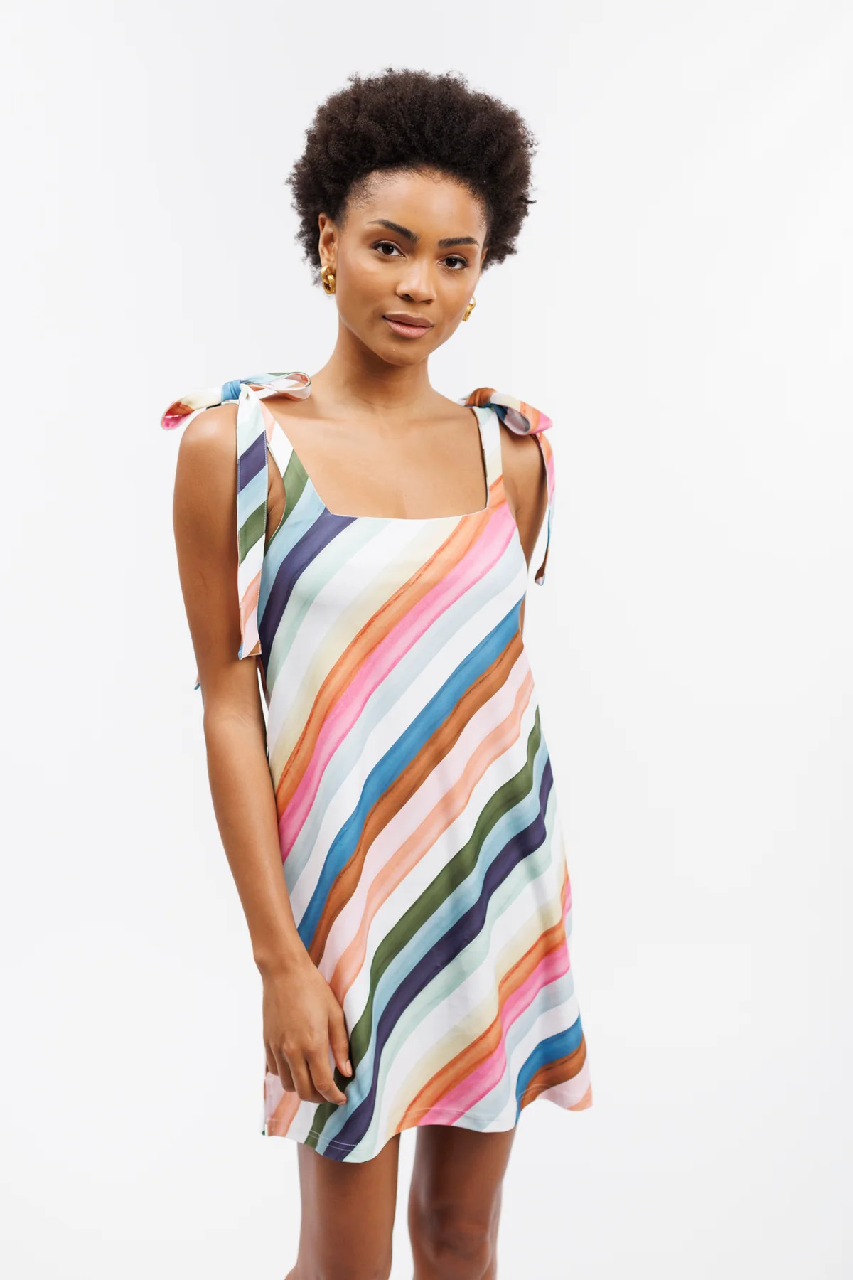 The Constance Dress - Gogo Stripe | Smith and Quinn