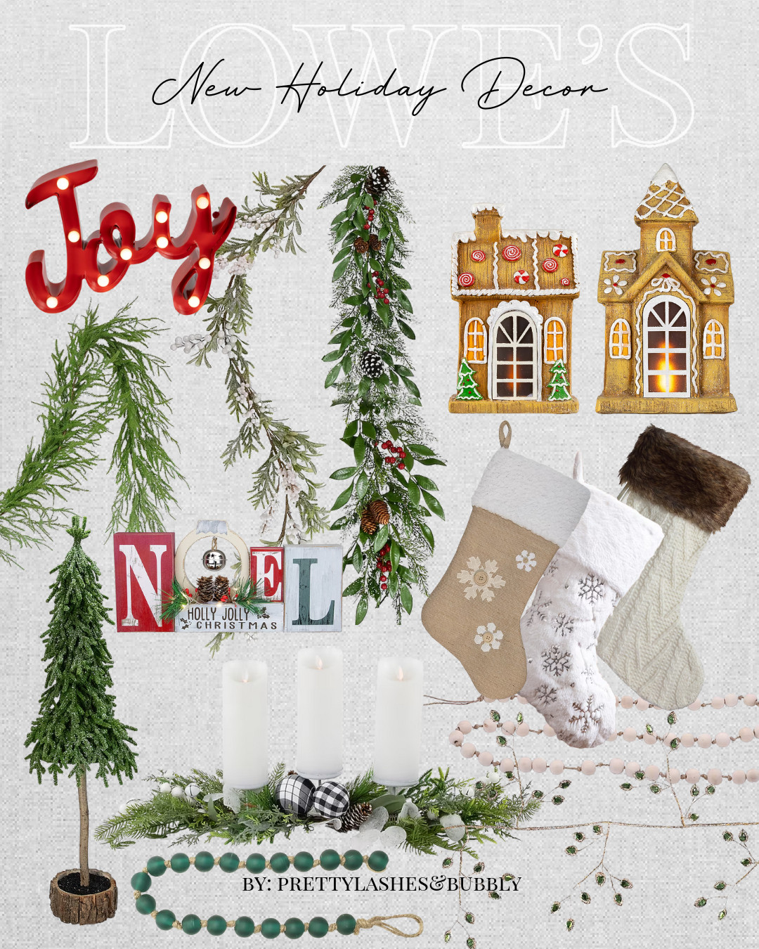 #ad #LowesPartner @loweshomeimprovement
🎄✨ Holiday magic just landed at Lowe’s ✨🎄
 From twinkling lights to statement-worthy decor, Lowe’s has brand new Christmas arrivals that make it easy to turn your home into a winter wonderland. Affordable, cozy, and oh-so festive—perfect for decking the halls inside and out.
Tap to shop my top picks before they sell out! 🎅❄️
#LowesStyle #ChristmasDecor #HolidayHome #LTKhome
 

 #LTKSeasonal #LTKSaleAlert #LTKFamily