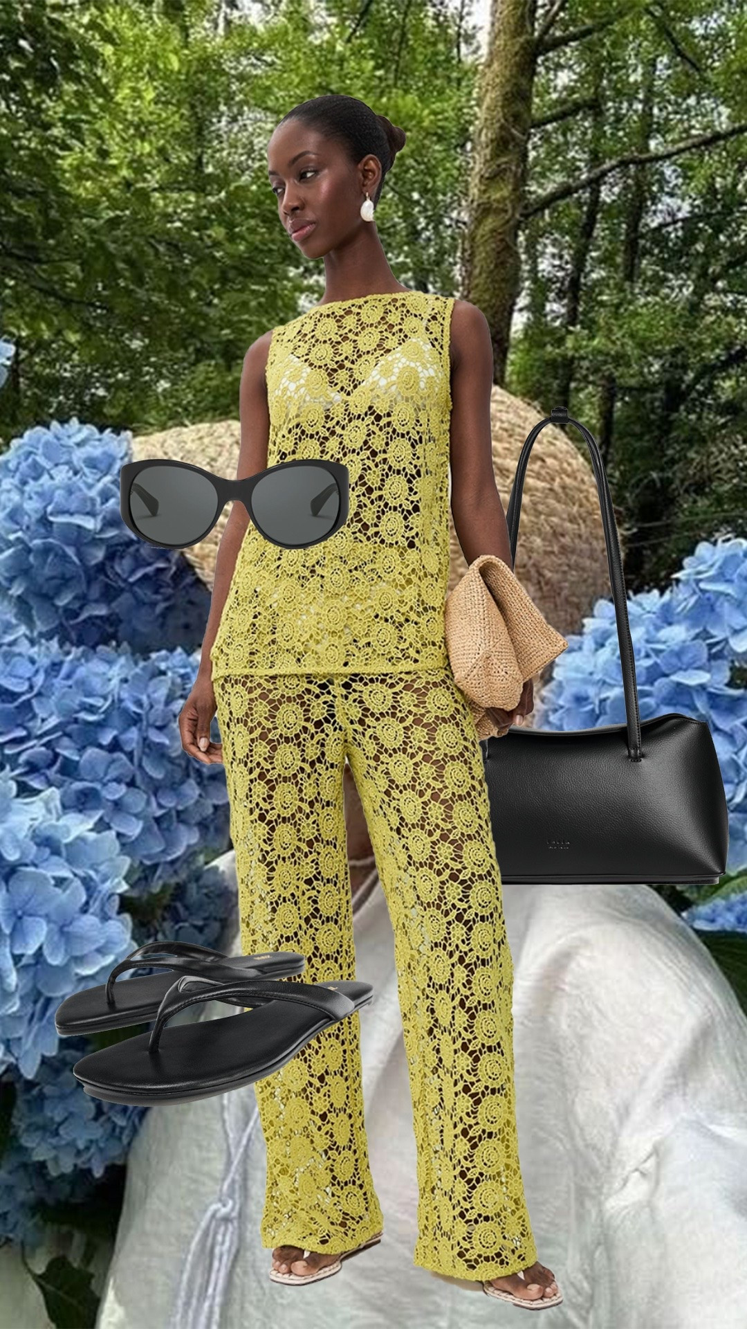 Summer outfit 🛒 dress this set up for date night or throw it over a bathing suit.