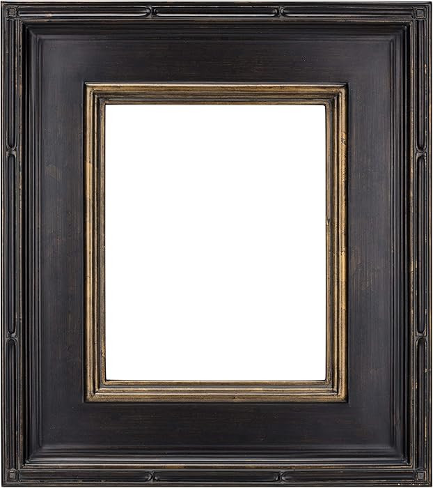 Creative Mark Museum Plein Aire Ornate Picture Frame - 8x10 - Antique Black W/Gold - Pack of 1, H... | Amazon (US)
