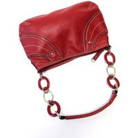 Red Purse Handbag Vintage New York & Co Chain Reaction | Etsy (US)