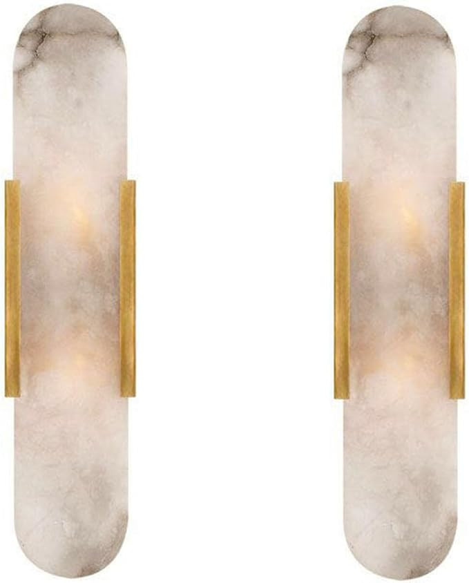 WJIHUYU Creative Marble Wall Lamp, Fixture Modern Minimalist Design Art Wall Light Postmodern Iro... | Amazon (US)