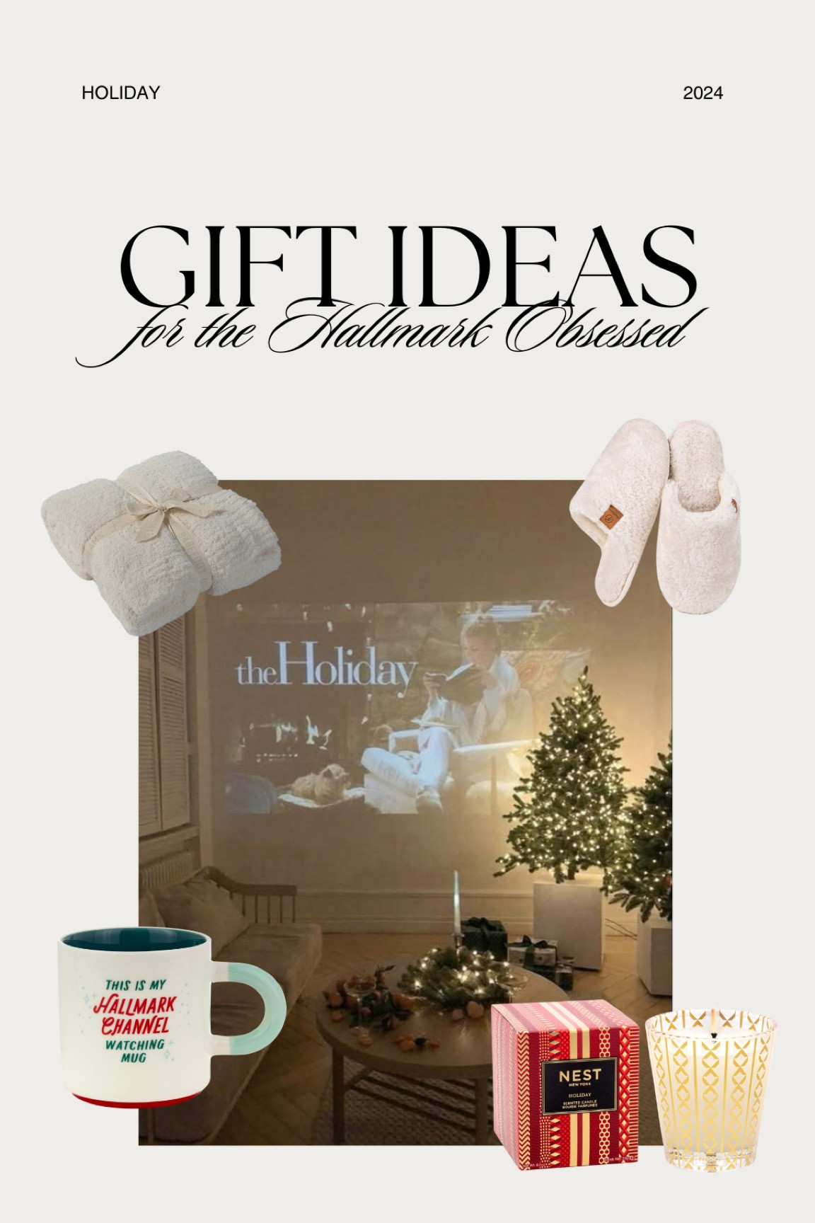 Gift ideas for the hallmark movie lover. Gift ideas for the home body. Gift ideas for the cozy mom. Gift ideas for movie lovers. Movie night essentials  

#LTKSeasonal #LTKGiftGuide #LTKCyberWeek