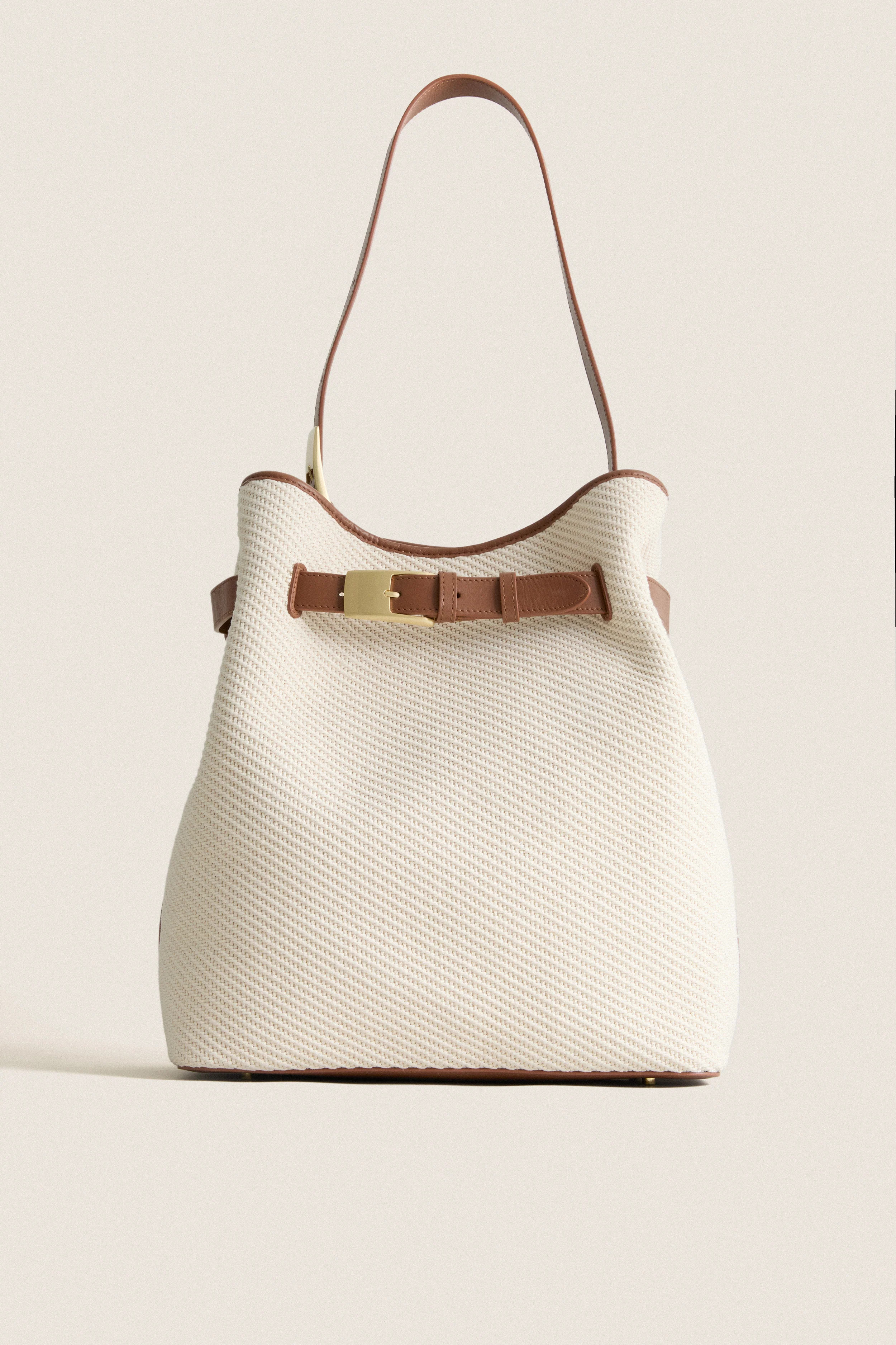 Ecru and Cognac Belt Bag | Tuckernuck (US)