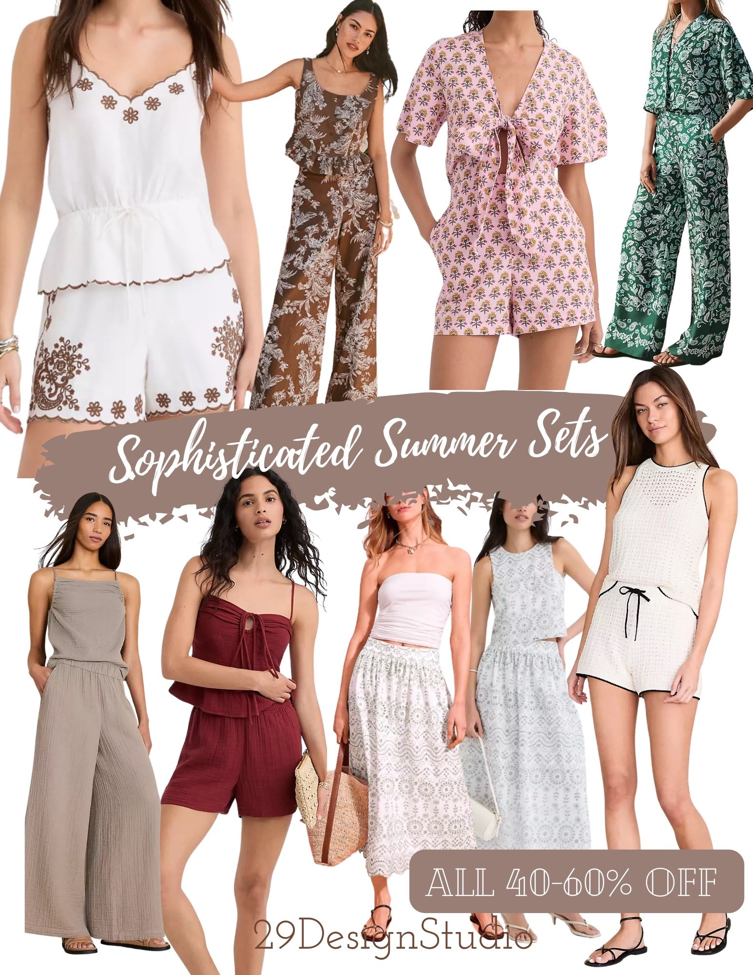 Sophisticated summer sets
Summer outfit 


#LTKootd #LTKMidsize #LTKSaleAlert