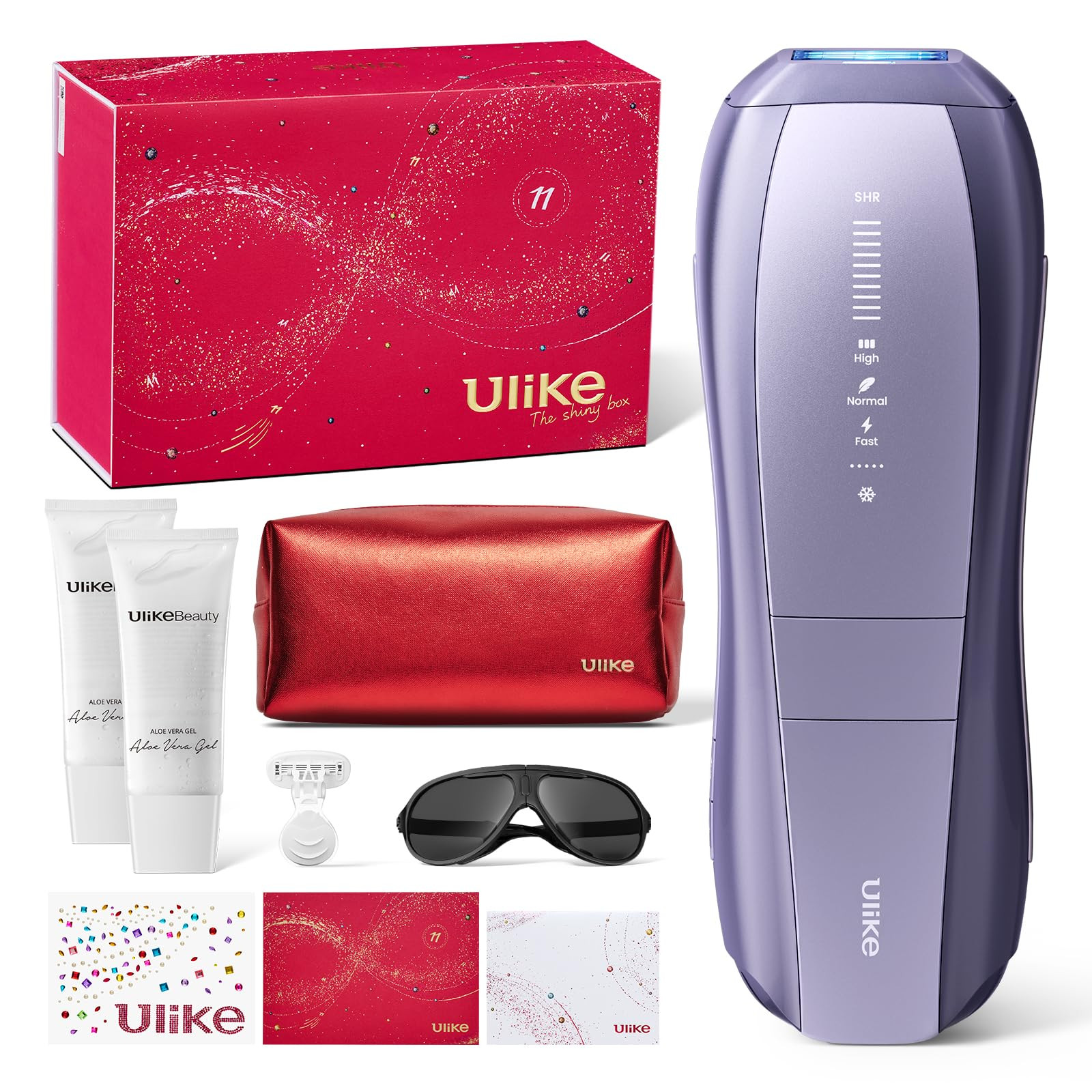Ulike Laser Hair Removal, Air 10 IPL Hair Removal Device with Ice Cooling, Dual Lights, SHR Mode ... | Amazon (US)