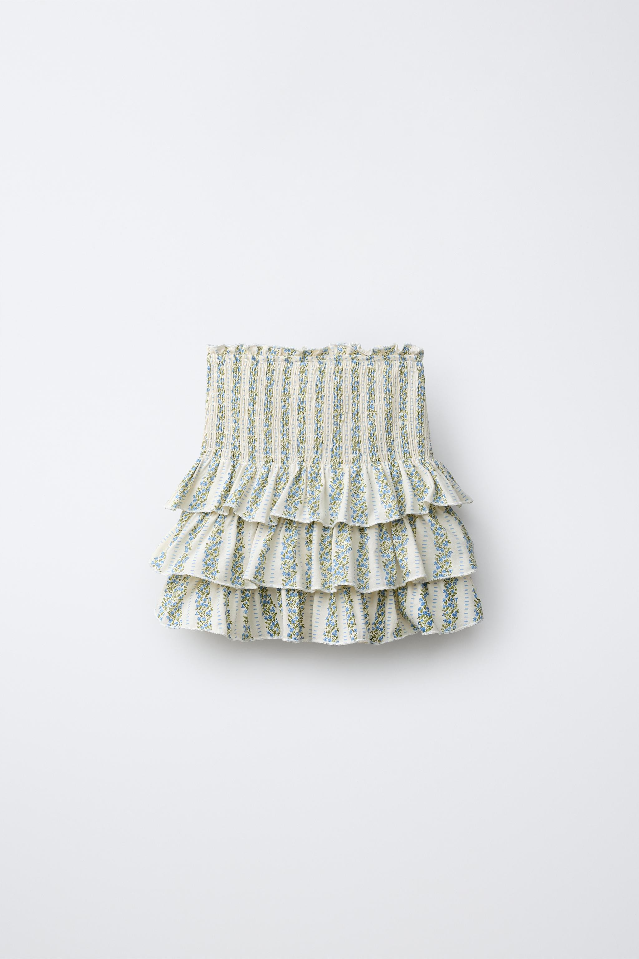 FLORAL SKORT | Zara US