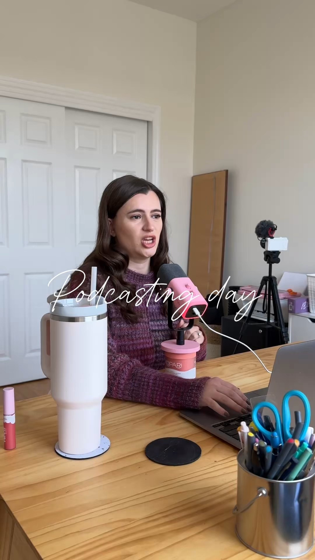 Spend the day with me working from home as I record podcast episodes. It’s a comfy and cozy day at home while getting lots of work done! 

#LTKdayinmylife #LTKFindsUnder100 #LTKvlog