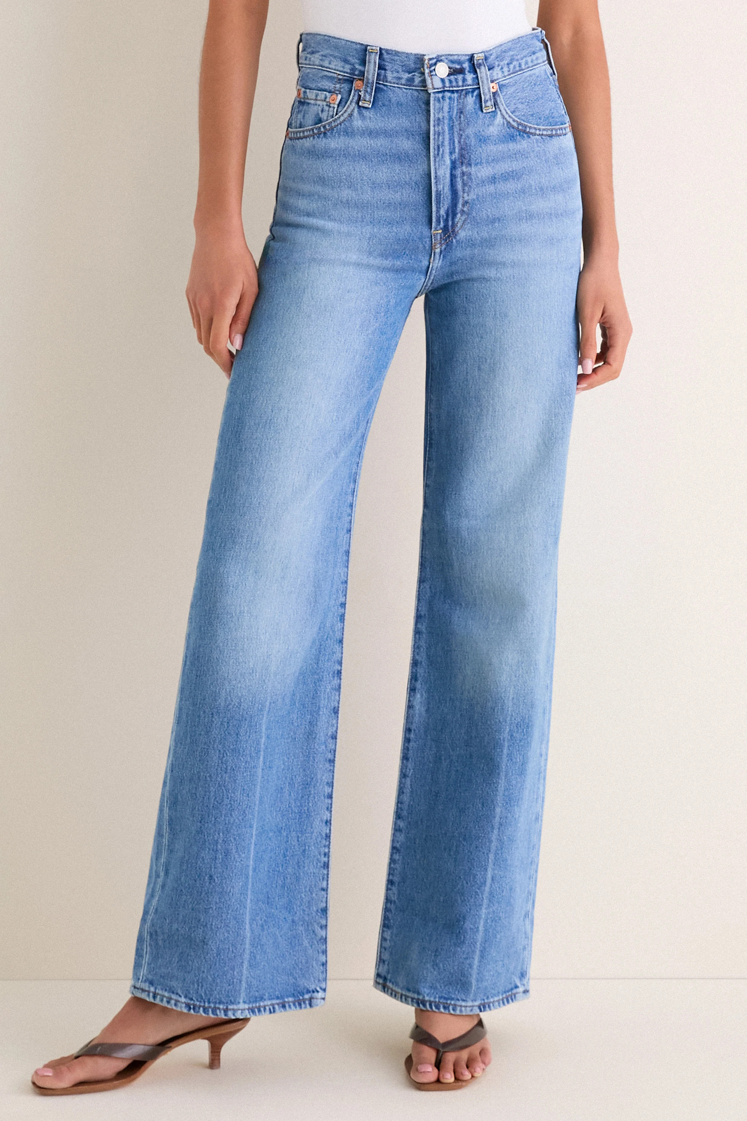 Not the Same Ribcage Wide Leg H223 Jean | Tuckernuck (US)