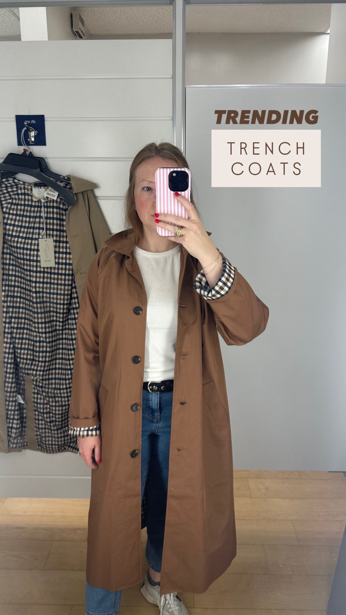 Went shopping today and saw sooo many trench coats! Rounded up a bunch of options to get the look👀 loved this one with a white tee and jeans!

#LTKPetite #LTKSeasonal #LTKStyleTip
