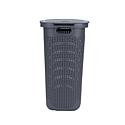 Mind Reader Laundry Basket with Cutout Handles - Gray/Grey | HSN