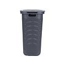 Mind Reader Laundry Basket with Cutout Handles - Gray/Grey | HSN