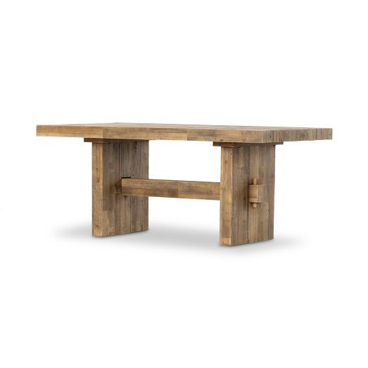 Emmerson® Solid Reclaimed Wood Rectangle Dining Table (62", 72" &amp; 87") | West Elm (US)