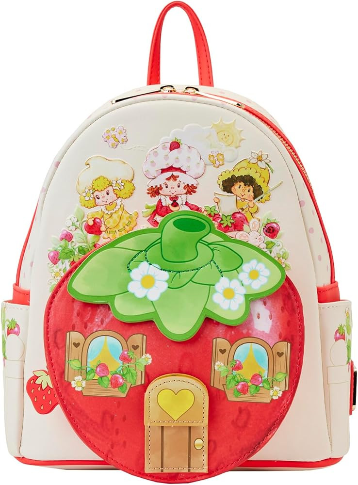 Loungefly Strawberry Shortcake Strawberry House Mini Backpack | Amazon (US)