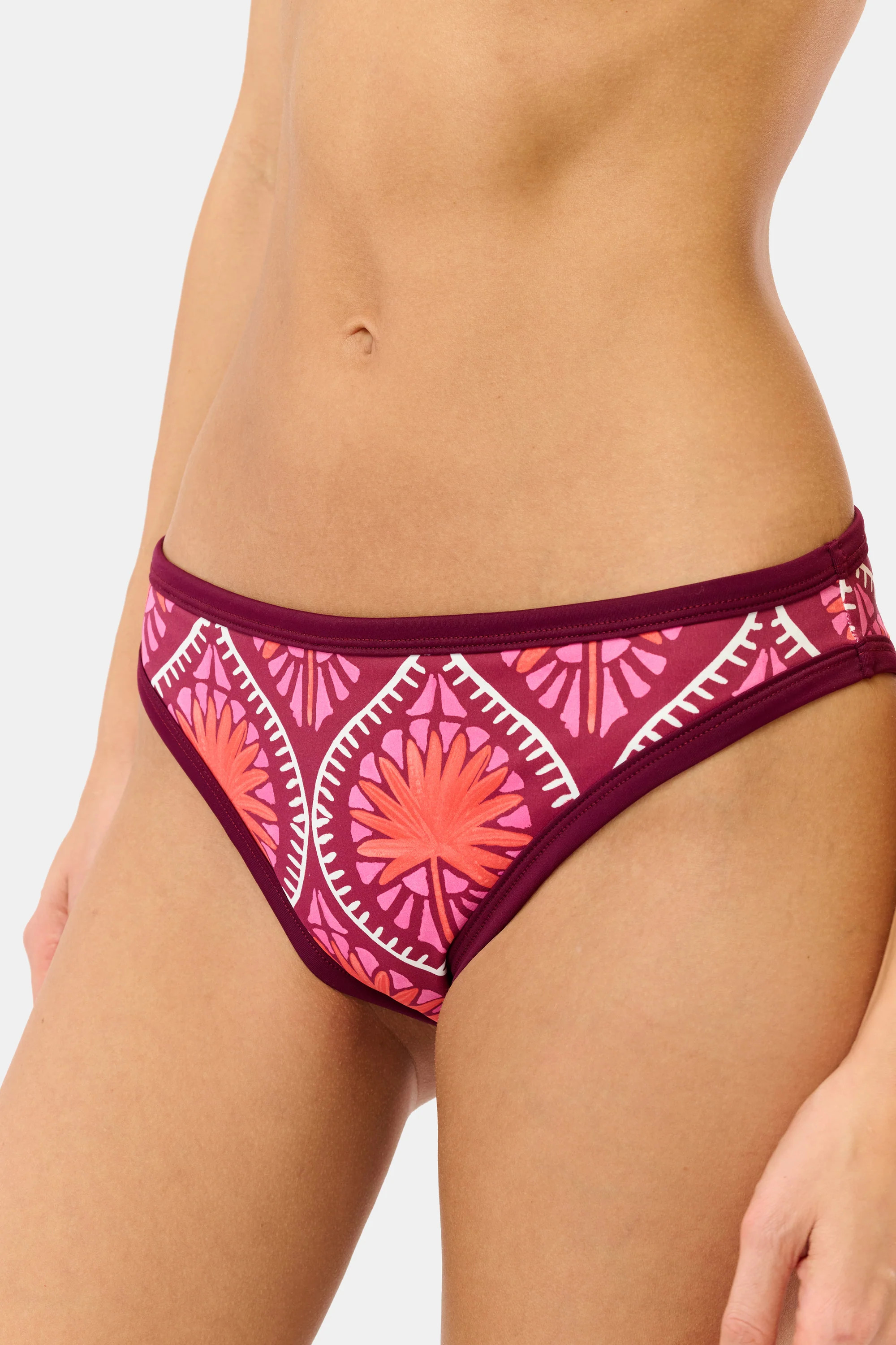 Palm Fronds Oceana Bikini Bottom | Roller Rabbit