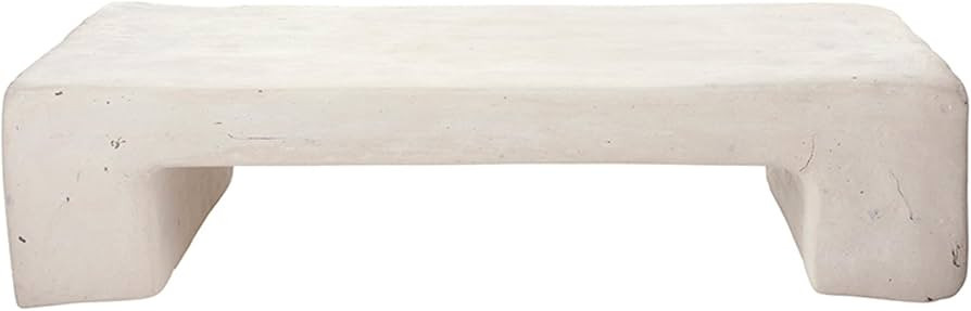 Santa Barbara Design Studio Display Riser - Handcrafted White Paper Mache Stand for Buffet or Tab... | Amazon (US)