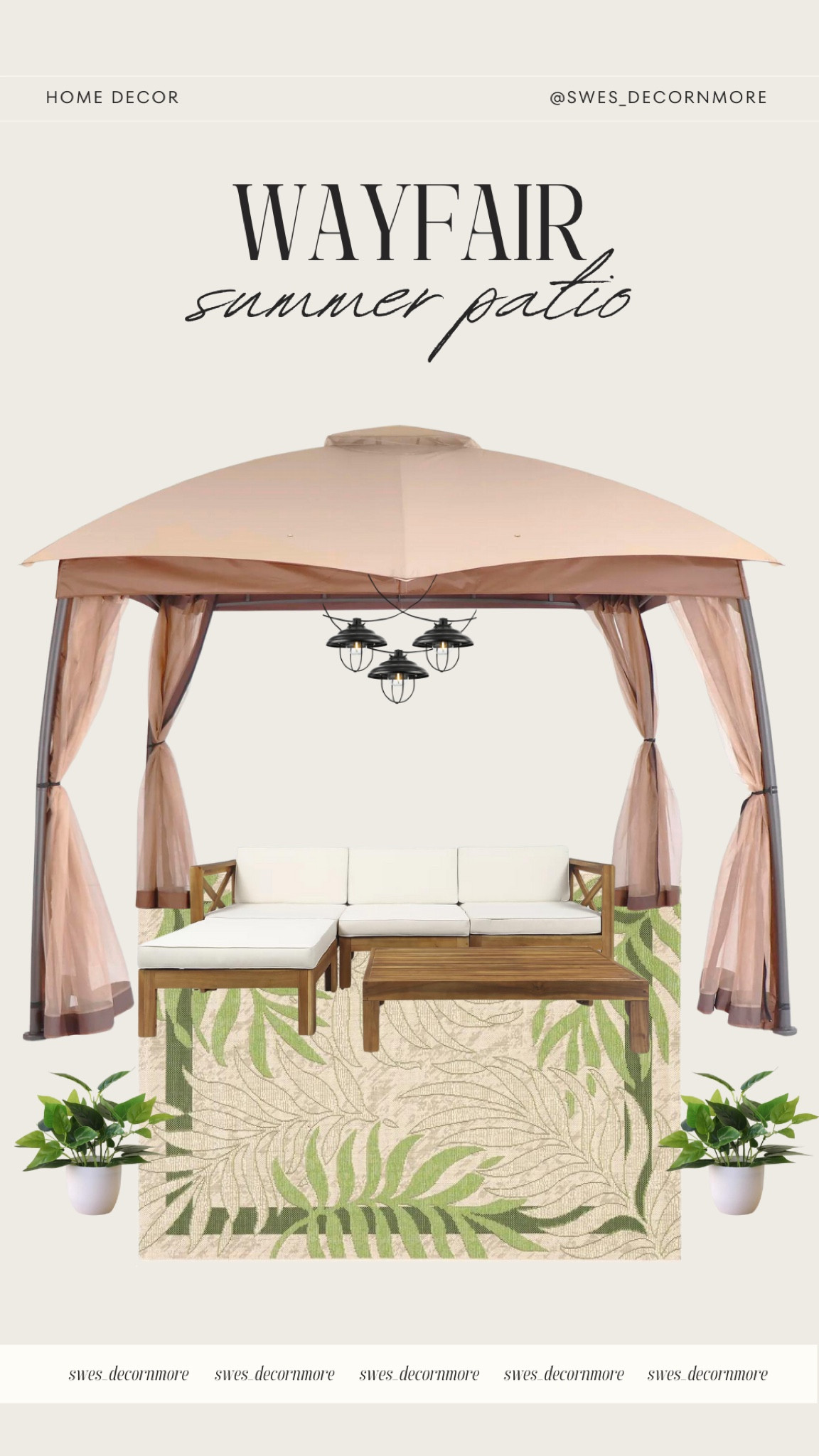 Love this summer patio styled look! Great for entertaining and spending time with friends and family! 

#LTKStyleTip #LTKHome #LTKSeasonal