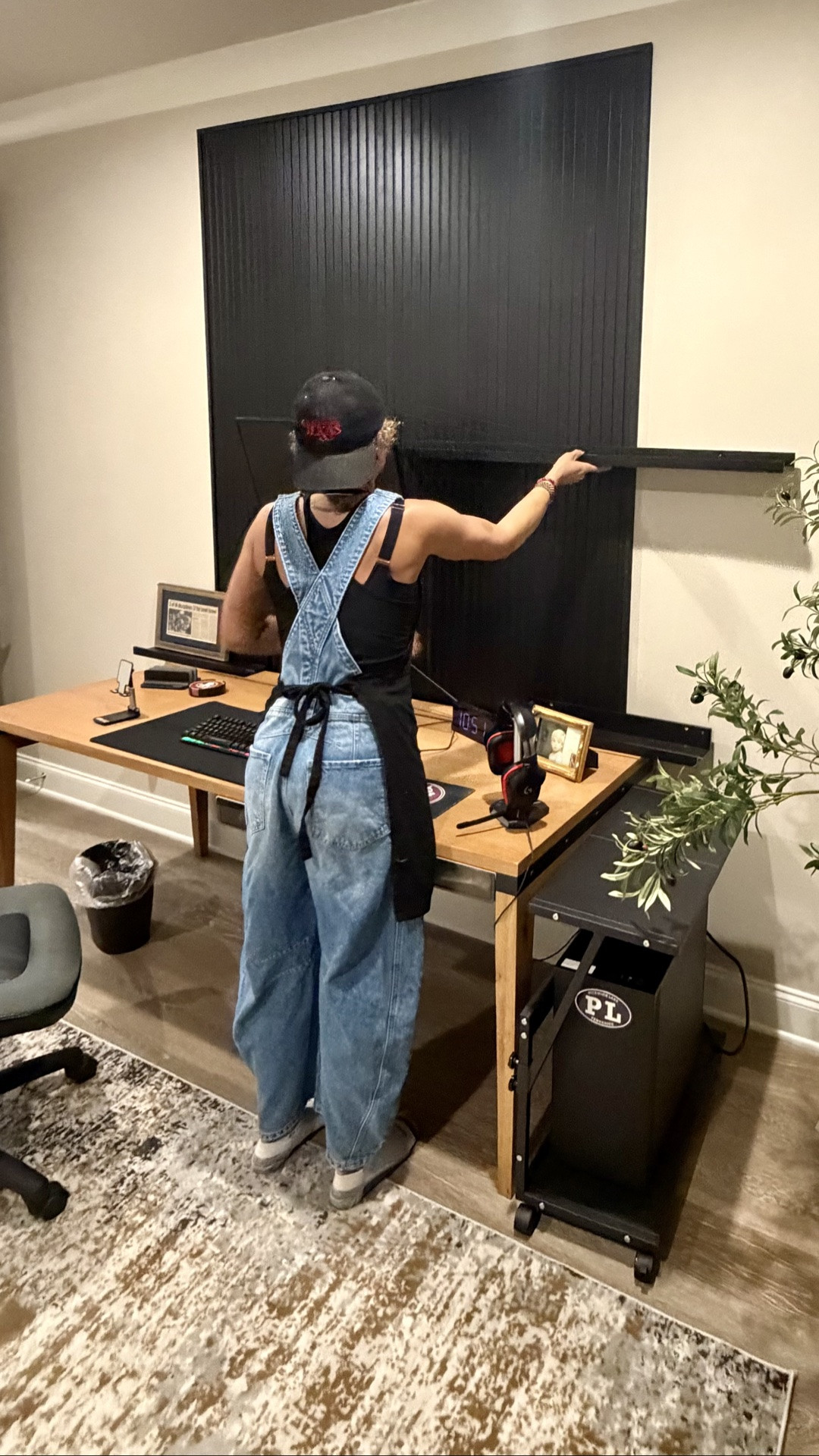 Modern Home Office Makeover | Office Decor, Gaming Office & Amazon Home Finds 🖤

Behind the scenes of this client home office install before the professional reveal photos come back. Linked the office furniture, lighting, decor, curtains, desk setup, and styling details used throughout this modern office space. Full reveal coming soon. 
#LTKHome #HomeOffice #GamingOffice #OfficeDecor #AmazonHome #ModernOffice #DeskSetup #InteriorDesign #HomeStyling

#LTKOver40 #LTKHome #LTKdayinmylife