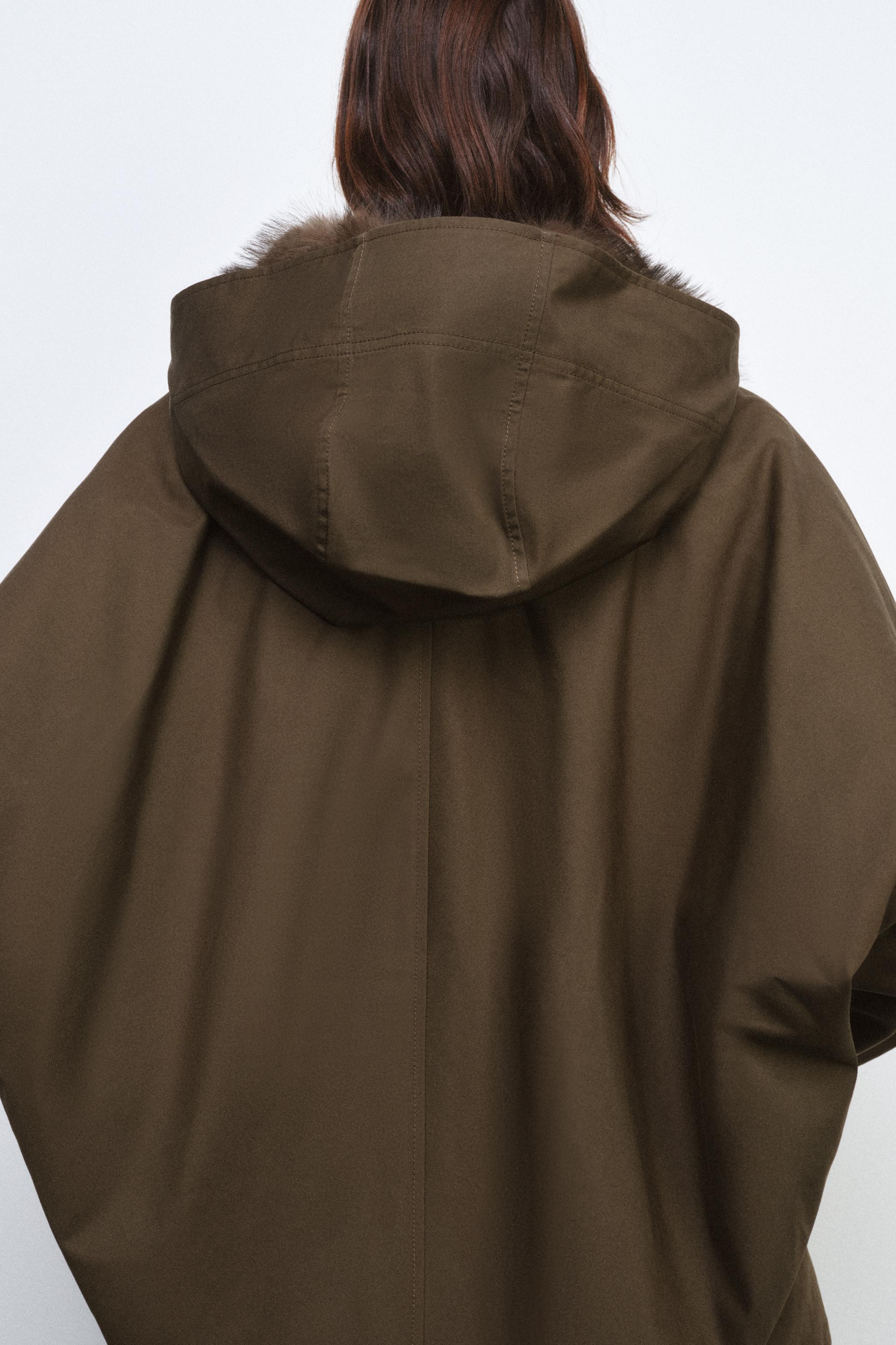 VESTE BOMBER OVERSIZE À COL MONTANT | Zara FR