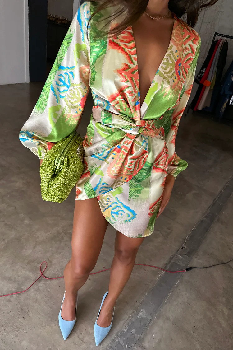 Green Abstract Mini Vienna | Never Fully Dressed US