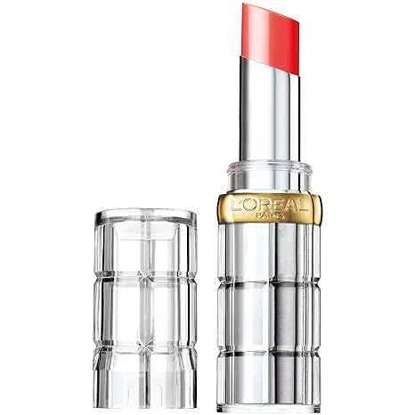 L'Oreal Paris Makeup Colour Riche Shine Lipstick, Luminous Coral, 0.1 oz. | Amazon (US)
