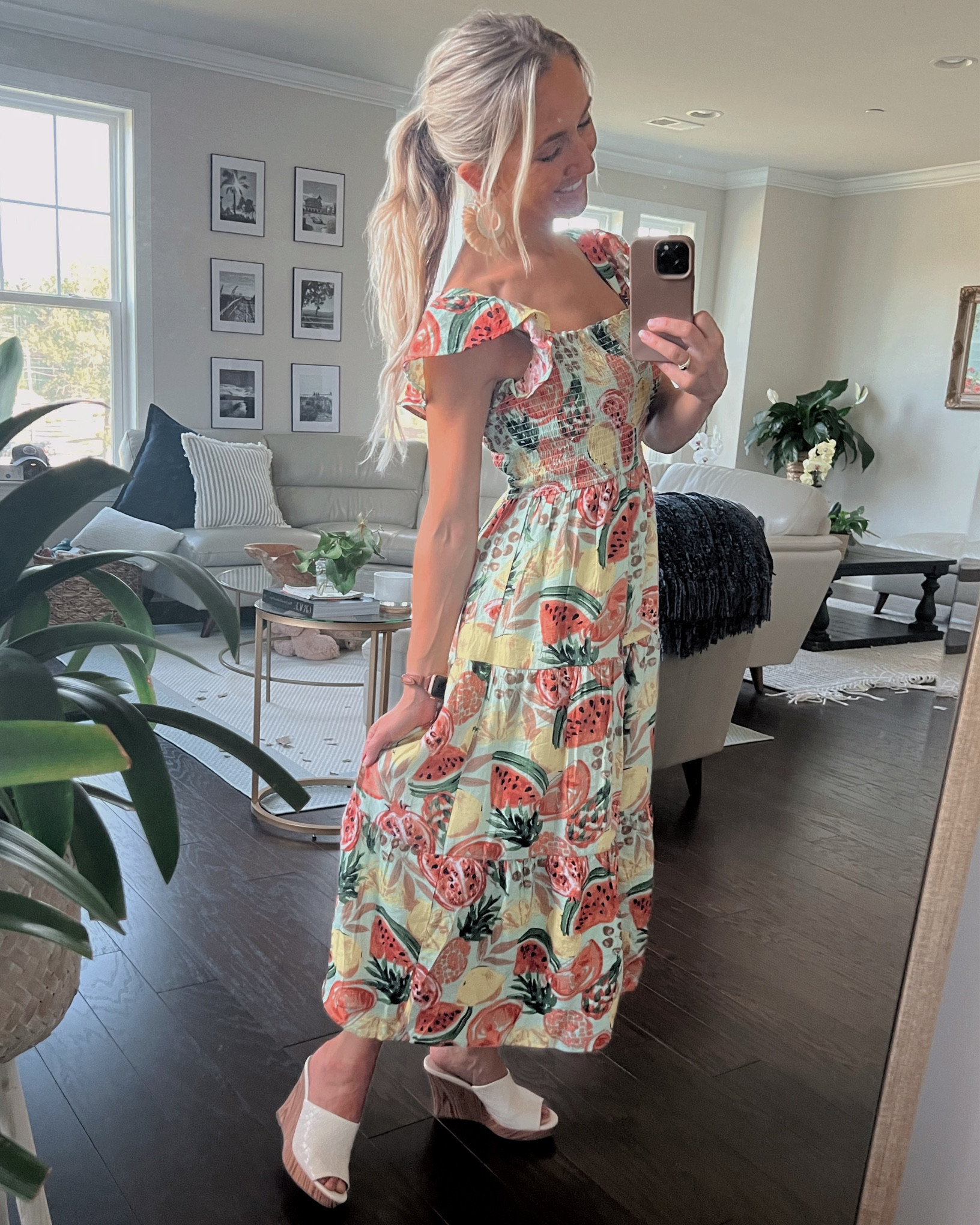 Nordstrom, Revolve, Target and the Ellie Nap smocked dresses! Short, midi and long dresses for summer into fall plus woven vacation Shein earrings!

#LTKunder100 #LTKSeasonal #LTKstyletip