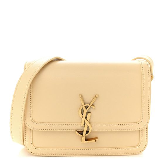 Smooth Calfskin Small Solferino Satchel Ivory Natural | FASHIONPHILE (US)