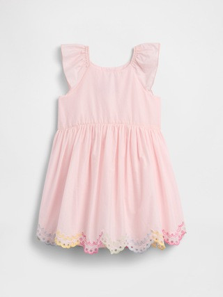 babyGap Flutter Sleeve Dress | Gap Factory