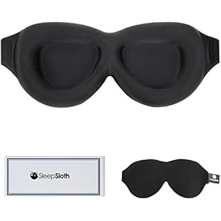 MZOO Sleep Eye Mask for Men Women, 3D Contoured Cup Sleeping Mask & Blindfold, Concave Molded Nig... | Amazon (US)