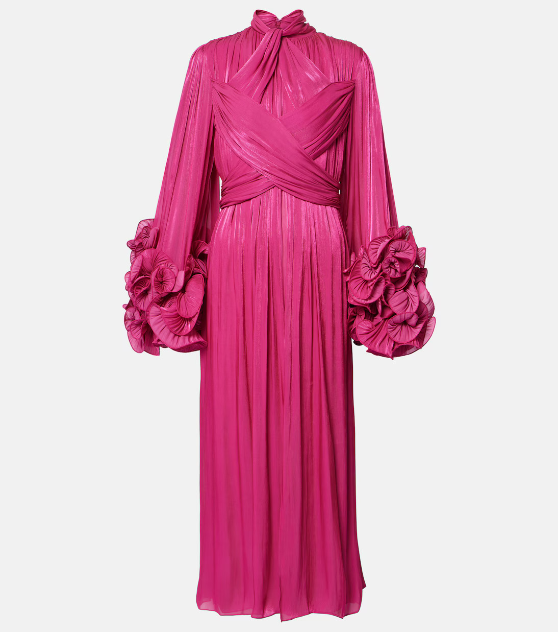 Ruffled midi dress | Mytheresa (US/CA)