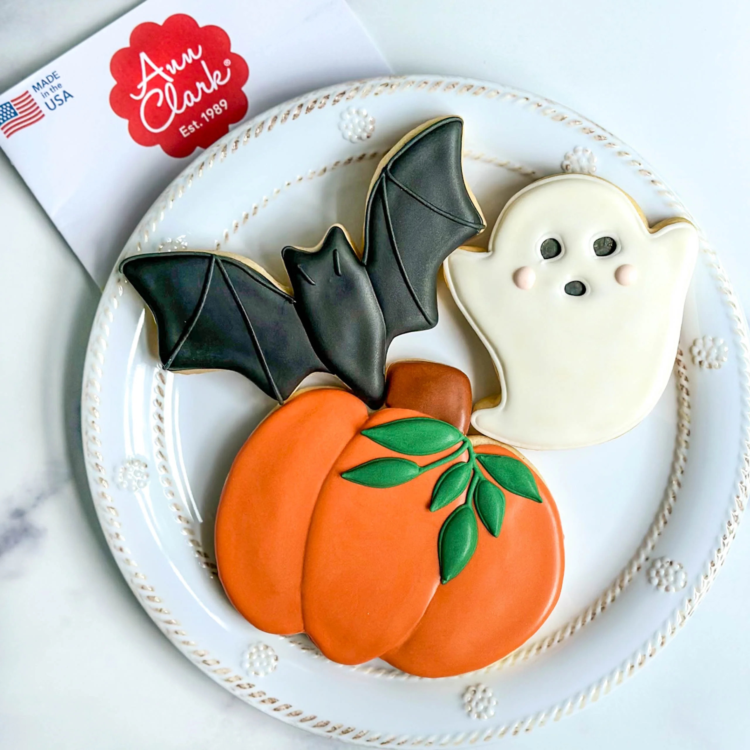 Halloween Cookie Cutters 3-Piece Set Made in USA by Ann Clark | Walmart (US)