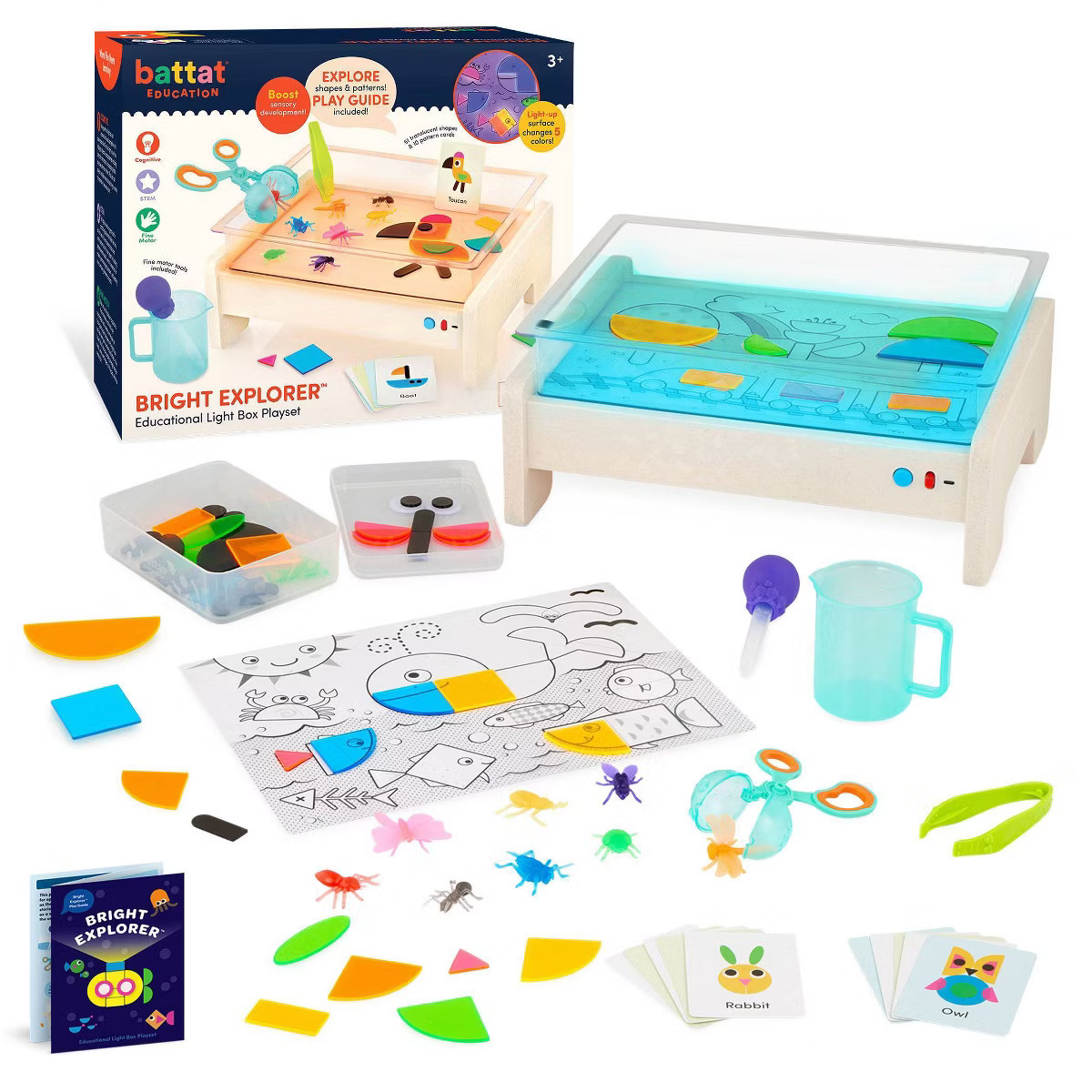 Battat Education Bright Explorer Educational Light Box Playset | Target