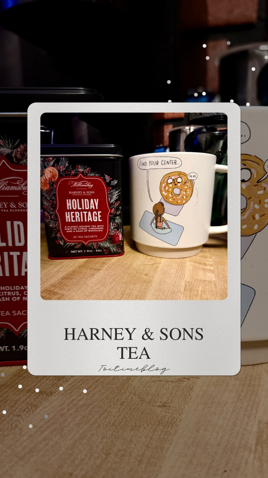 Tea with holiday flare 

#LTKmomlife #LTKselfcare #LTKHoliday