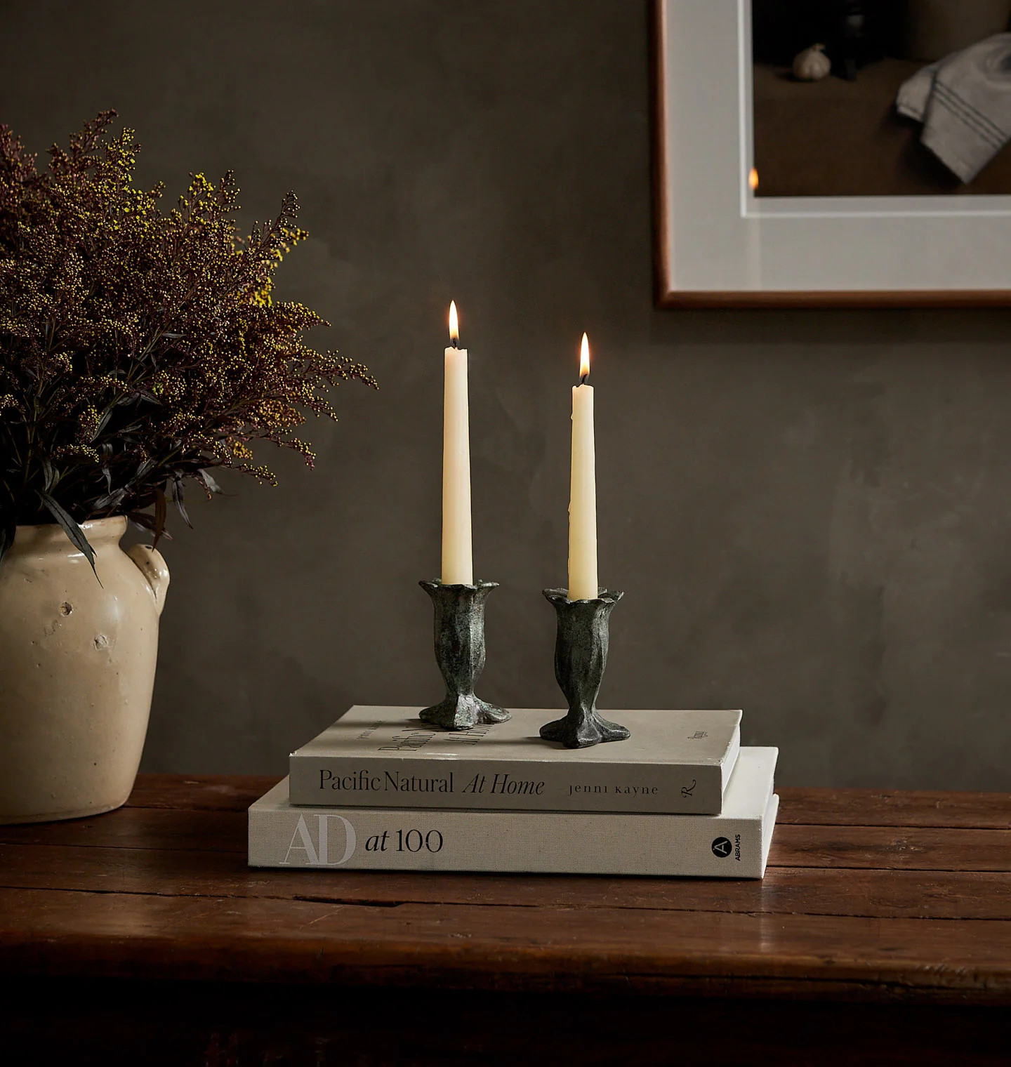 Barbara Taper Candle Holder | Amber Interiors
