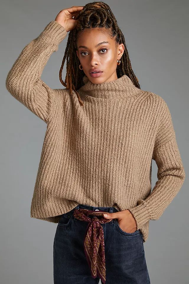 Funnel Neck Sweater | Anthropologie (US)