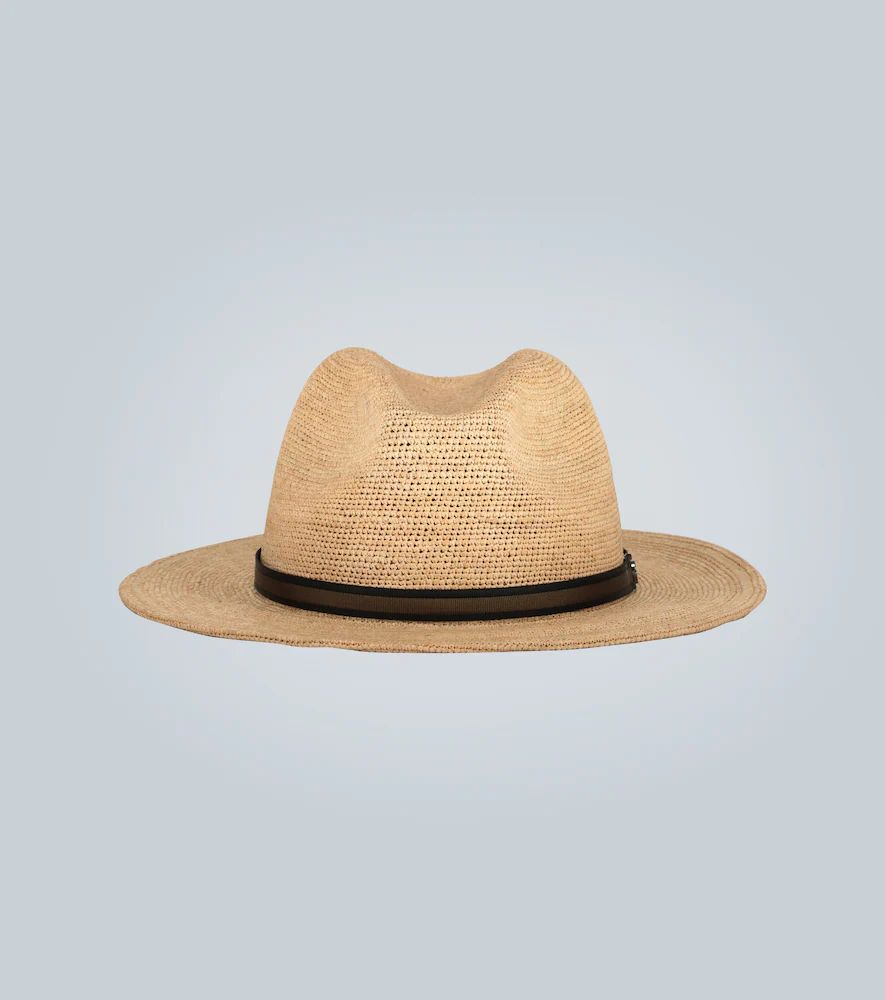Straw Panama hat with band | Mytheresa (US/CA)