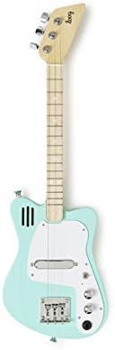 Loog Mini 3-String Electric Kids Guitar for Beginners, Built-in Amp, App & Lessons, Ages 3+ (Green) | Amazon (US)